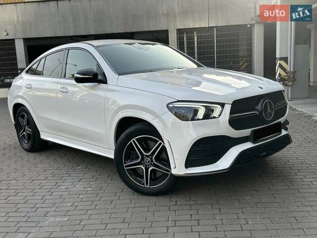 Белый Мерседес GLE-Class Coupe, объемом двигателя 2.93 л и пробегом 35 тыс. км за 83700 $, фото 3 на Automoto.ua