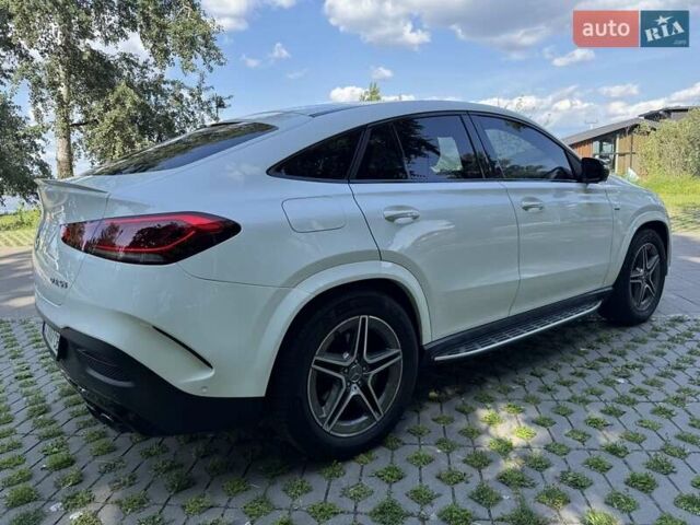 Белый Мерседес GLE-Class Coupe, объемом двигателя 3 л и пробегом 43 тыс. км за 81800 $, фото 3 на Automoto.ua