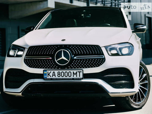 Белый Мерседес GLE-Class Coupe, объемом двигателя 2.93 л и пробегом 45 тыс. км за 90000 $, фото 5 на Automoto.ua