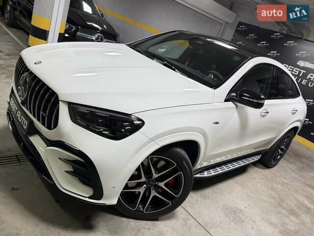 Белый Мерседес GLE-Class Coupe, объемом двигателя 3 л и пробегом 10 тыс. км за 127500 $, фото 133 на Automoto.ua