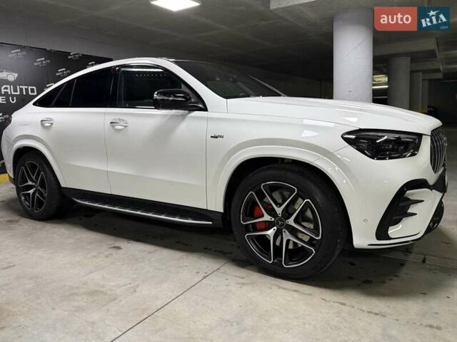 Белый Мерседес GLE-Class Coupe, объемом двигателя 3 л и пробегом 10 тыс. км за 127500 $, фото 6 на Automoto.ua