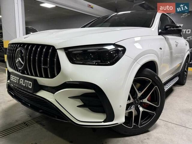 Белый Мерседес GLE-Class Coupe, объемом двигателя 3 л и пробегом 10 тыс. км за 127500 $, фото 130 на Automoto.ua