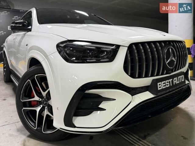 Белый Мерседес GLE-Class Coupe, объемом двигателя 3 л и пробегом 10 тыс. км за 127500 $, фото 127 на Automoto.ua