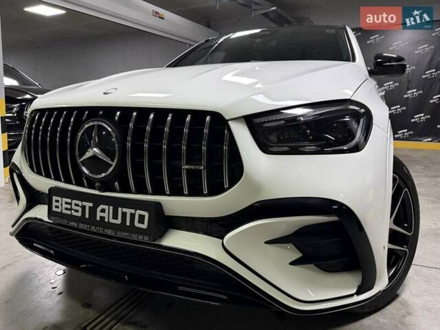 Белый Мерседес GLE-Class Coupe, объемом двигателя 3 л и пробегом 10 тыс. км за 127500 $, фото 129 на Automoto.ua