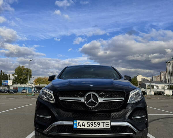 Черный Мерседес GLE-Class Coupe, объемом двигателя 3 л и пробегом 99 тыс. км за 41500 $, фото 4 на Automoto.ua