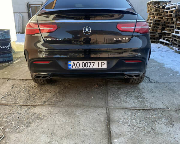 Черный Мерседес GLE-Class Coupe, объемом двигателя 3 л и пробегом 133 тыс. км за 42000 $, фото 8 на Automoto.ua