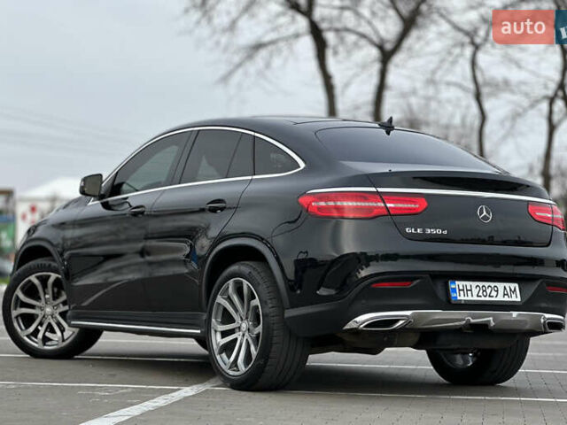 Черный Мерседес GLE-Class Coupe, объемом двигателя 2.99 л и пробегом 180 тыс. км за 33500 $, фото 3 на Automoto.ua