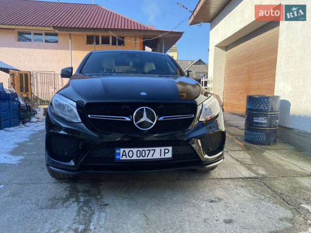 Черный Мерседес GLE-Class Coupe, объемом двигателя 3 л и пробегом 133 тыс. км за 42000 $, фото 4 на Automoto.ua