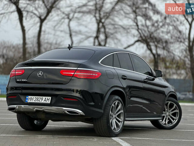 Черный Мерседес GLE-Class Coupe, объемом двигателя 2.99 л и пробегом 180 тыс. км за 33500 $, фото 2 на Automoto.ua
