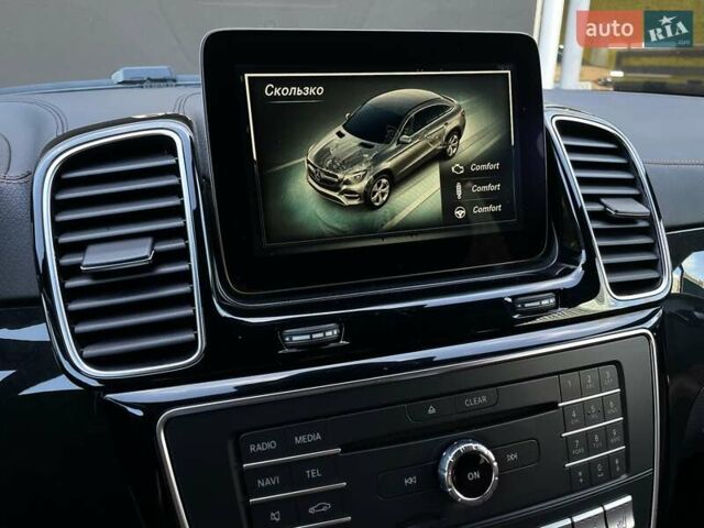 Черный Мерседес GLE-Class Coupe, объемом двигателя 3 л и пробегом 130 тыс. км за 40900 $, фото 72 на Automoto.ua