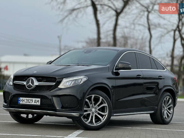 Черный Мерседес GLE-Class Coupe, объемом двигателя 2.99 л и пробегом 180 тыс. км за 33500 $, фото 6 на Automoto.ua
