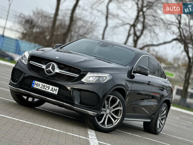 Черный Мерседес GLE-Class Coupe, объемом двигателя 2.99 л и пробегом 180 тыс. км за 33500 $, фото 7 на Automoto.ua