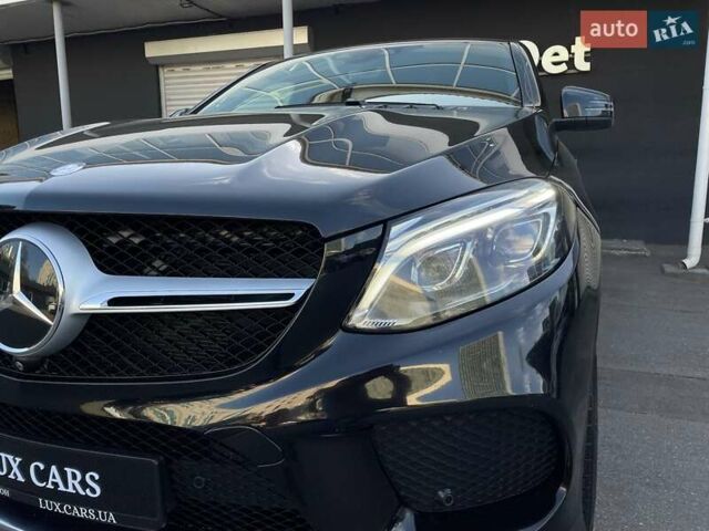 Черный Мерседес GLE-Class Coupe, объемом двигателя 3 л и пробегом 130 тыс. км за 40900 $, фото 6 на Automoto.ua