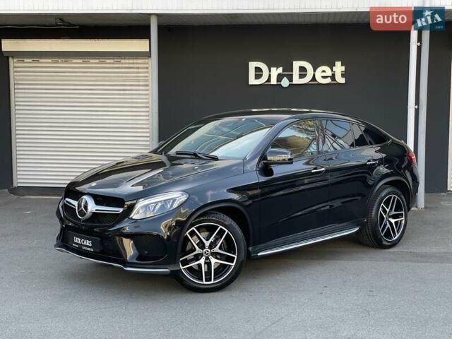 Черный Мерседес GLE-Class Coupe, объемом двигателя 3 л и пробегом 130 тыс. км за 40900 $, фото 8 на Automoto.ua