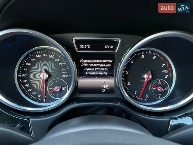Черный Мерседес GLE-Class Coupe, объемом двигателя 3 л и пробегом 130 тыс. км за 40900 $, фото 78 на Automoto.ua