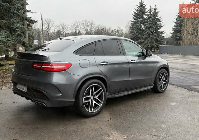 Черный Мерседес GLE-Class Coupe, объемом двигателя 3 л и пробегом 238 тыс. км за 32000 $, фото 1 на Automoto.ua