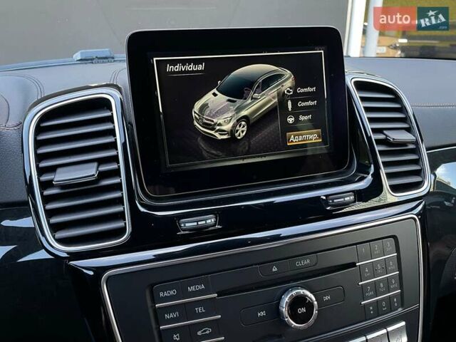 Черный Мерседес GLE-Class Coupe, объемом двигателя 3 л и пробегом 130 тыс. км за 40900 $, фото 70 на Automoto.ua
