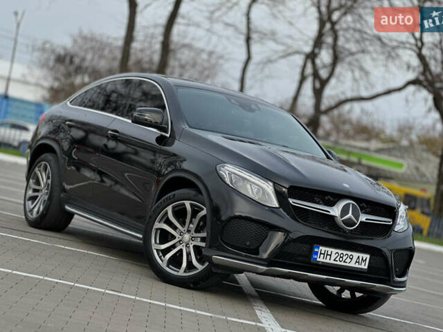 Черный Мерседес GLE-Class Coupe, объемом двигателя 2.99 л и пробегом 180 тыс. км за 33500 $, фото 11 на Automoto.ua