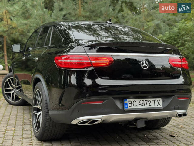 Мерседес GLE-Class Coupe 2017 у Дрогобичі на Automoto.ua Чорний Мерседес GLE-Class Coupe, об'ємом двигуна 3 л та пробігом 96 тис. км за 47999 $, фото 94 на Automoto.ua