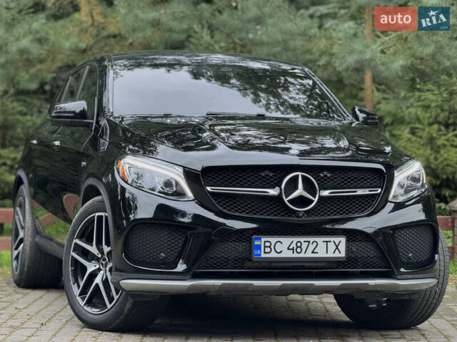 Мерседес GLE-Class Coupe 2017 у Дрогобичі на Automoto.ua Чорний Мерседес GLE-Class Coupe, об'ємом двигуна 3 л та пробігом 96 тис. км за 47999 $, фото 4 на Automoto.ua