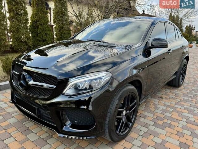 Черный Мерседес GLE-Class Coupe, объемом двигателя 3 л и пробегом 98 тыс. км за 46999 $, фото 4 на Automoto.ua