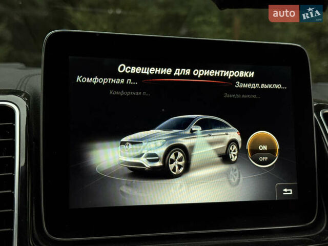 Мерседес GLE-Class Coupe 2017 у Дрогобичі на Automoto.ua Чорний Мерседес GLE-Class Coupe, об'ємом двигуна 3 л та пробігом 96 тис. км за 47999 $, фото 140 на Automoto.ua