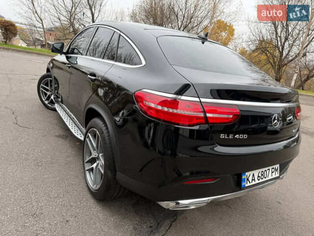 Черный Мерседес GLE-Class Coupe, объемом двигателя 3 л и пробегом 65 тыс. км за 45800 $, фото 5 на Automoto.ua