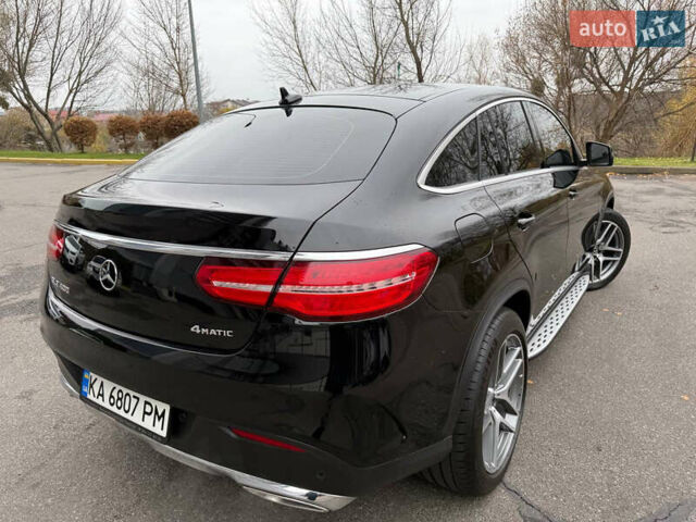 Черный Мерседес GLE-Class Coupe, объемом двигателя 3 л и пробегом 65 тыс. км за 45800 $, фото 7 на Automoto.ua