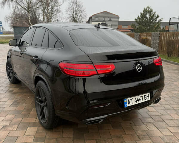 Черный Мерседес GLE-Class Coupe, объемом двигателя 2.99 л и пробегом 171 тыс. км за 45500 $, фото 3 на Automoto.ua