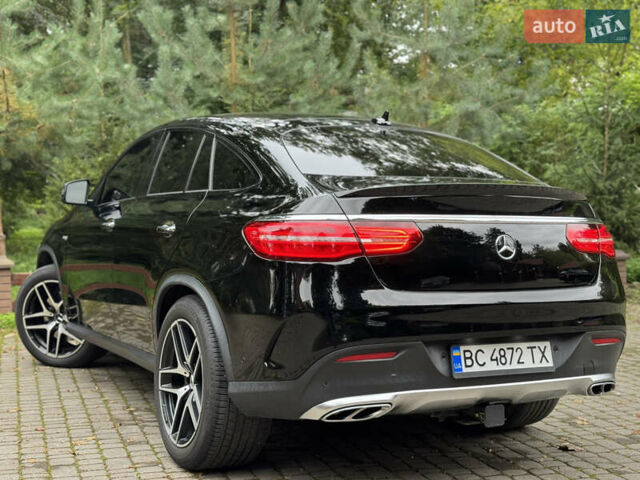 Мерседес GLE-Class Coupe 2017 у Дрогобичі на Automoto.ua Чорний Мерседес GLE-Class Coupe, об'ємом двигуна 3 л та пробігом 96 тис. км за 47999 $, фото 92 на Automoto.ua