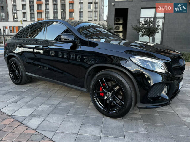 Черный Мерседес GLE-Class Coupe, объемом двигателя 3 л и пробегом 237 тыс. км за 45900 $, фото 4 на Automoto.ua