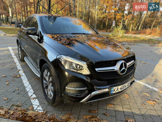 Чорний Мерседес GLE-Class Coupe, об'ємом двигуна 3 л та пробігом 108 тис. км за 45500 $, фото 1 на Automoto.ua