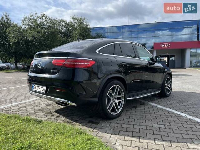 Черный Мерседес GLE-Class Coupe, объемом двигателя 3 л и пробегом 83 тыс. км за 49000 $, фото 4 на Automoto.ua