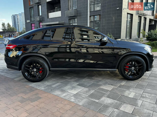 Черный Мерседес GLE-Class Coupe, объемом двигателя 3 л и пробегом 237 тыс. км за 45900 $, фото 5 на Automoto.ua