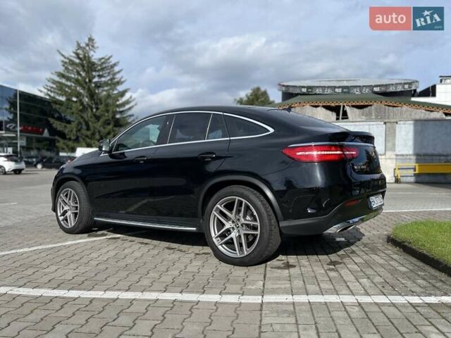 Черный Мерседес GLE-Class Coupe, объемом двигателя 3 л и пробегом 83 тыс. км за 49000 $, фото 6 на Automoto.ua