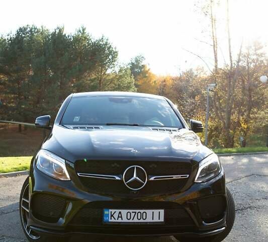 Черный Мерседес GLE-Class Coupe, объемом двигателя 3 л и пробегом 137 тыс. км за 47777 $, фото 1 на Automoto.ua