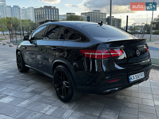 Черный Мерседес GLE-Class Coupe, объемом двигателя 3 л и пробегом 237 тыс. км за 45900 $, фото 12 на Automoto.ua