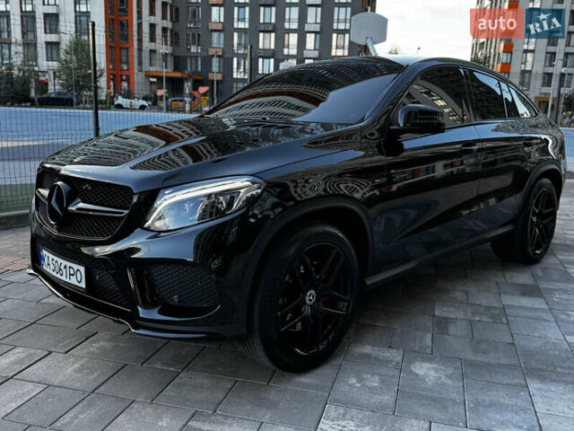 Черный Мерседес GLE-Class Coupe, объемом двигателя 3 л и пробегом 237 тыс. км за 45900 $, фото 7 на Automoto.ua