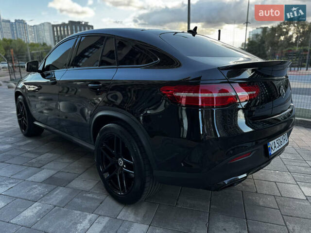 Черный Мерседес GLE-Class Coupe, объемом двигателя 3 л и пробегом 237 тыс. км за 45900 $, фото 13 на Automoto.ua