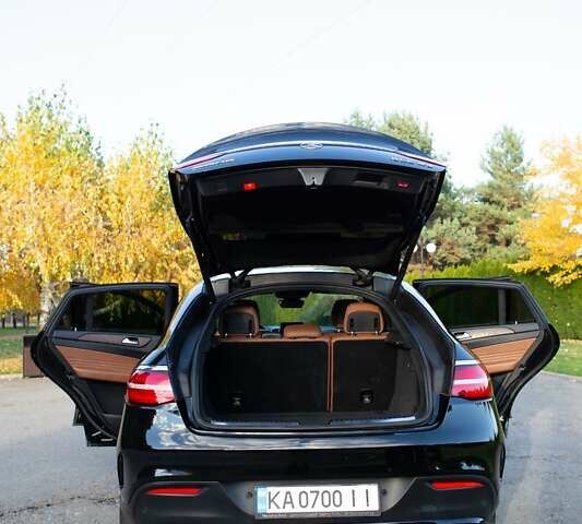 Черный Мерседес GLE-Class Coupe, объемом двигателя 3 л и пробегом 137 тыс. км за 47777 $, фото 14 на Automoto.ua