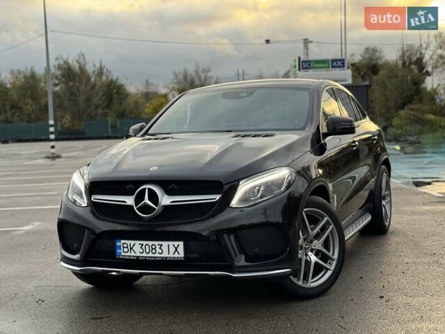 Чорний Мерседес GLE-Class Coupe, об'ємом двигуна 3 л та пробігом 82 тис. км за 46900 $, фото 1 на Automoto.ua