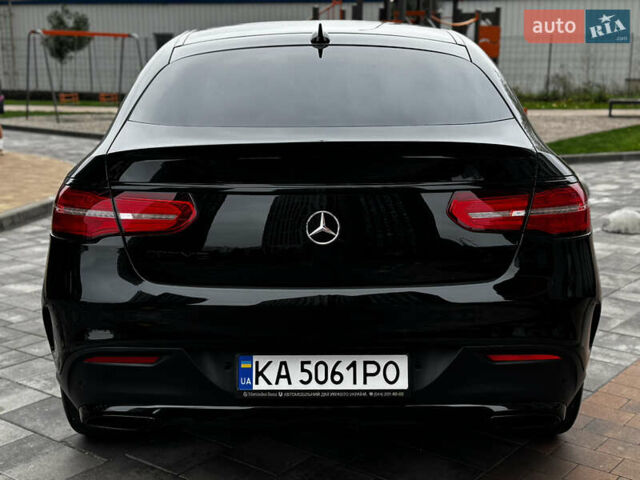 Черный Мерседес GLE-Class Coupe, объемом двигателя 3 л и пробегом 237 тыс. км за 43900 $, фото 9 на Automoto.ua
