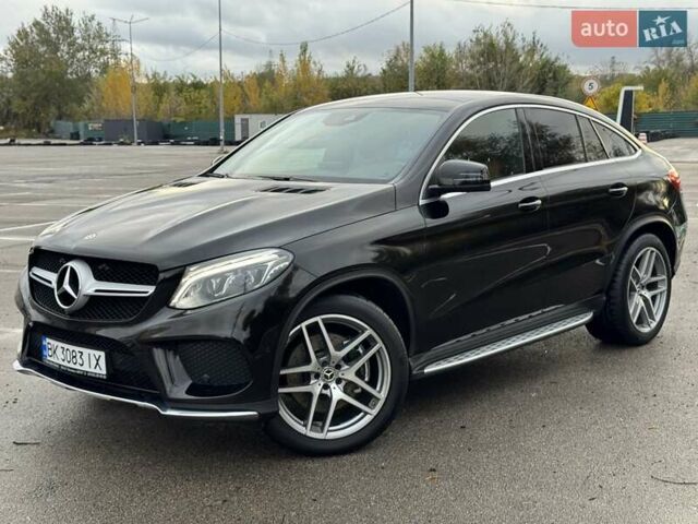 Чорний Мерседес GLE-Class Coupe, об'ємом двигуна 3 л та пробігом 82 тис. км за 46900 $, фото 10 на Automoto.ua