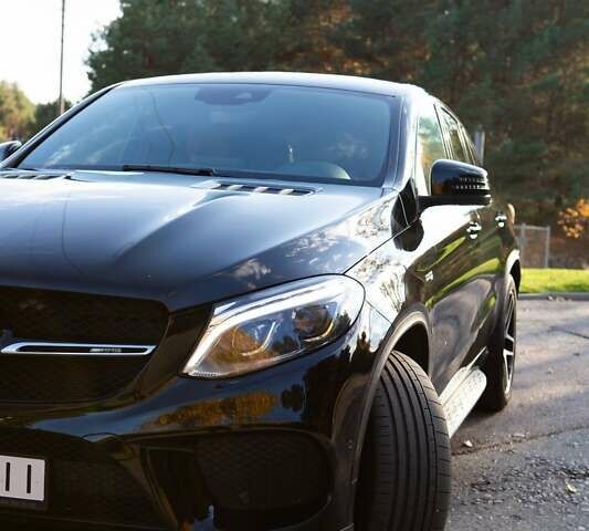 Черный Мерседес GLE-Class Coupe, объемом двигателя 3 л и пробегом 137 тыс. км за 47777 $, фото 8 на Automoto.ua