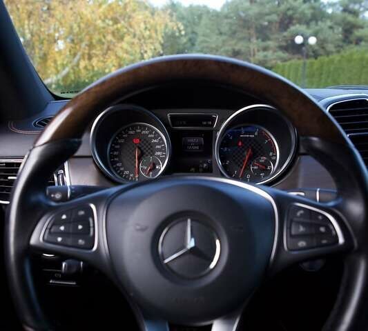 Черный Мерседес GLE-Class Coupe, объемом двигателя 3 л и пробегом 137 тыс. км за 47777 $, фото 15 на Automoto.ua