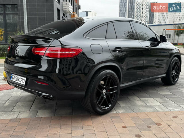 Черный Мерседес GLE-Class Coupe, объемом двигателя 3 л и пробегом 237 тыс. км за 43900 $, фото 10 на Automoto.ua