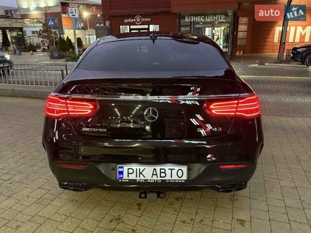 Чорний Мерседес GLE-Class Coupe, об'ємом двигуна 3 л та пробігом 61 тис. км за 49900 $, фото 6 на Automoto.ua