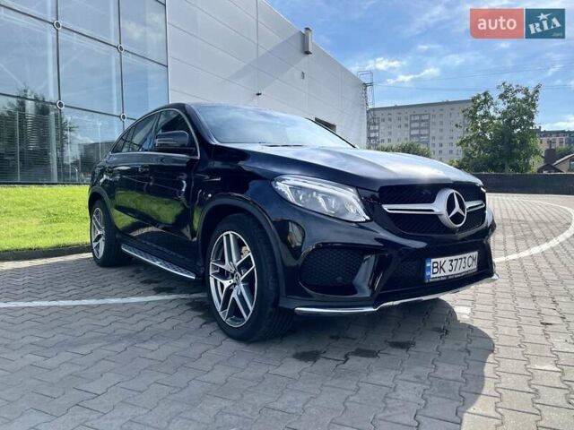 Черный Мерседес GLE-Class Coupe, объемом двигателя 3 л и пробегом 83 тыс. км за 49000 $, фото 2 на Automoto.ua
