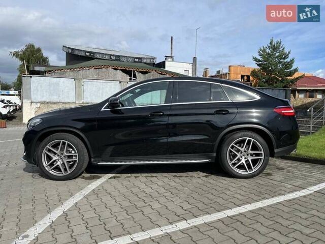 Черный Мерседес GLE-Class Coupe, объемом двигателя 3 л и пробегом 83 тыс. км за 49000 $, фото 7 на Automoto.ua
