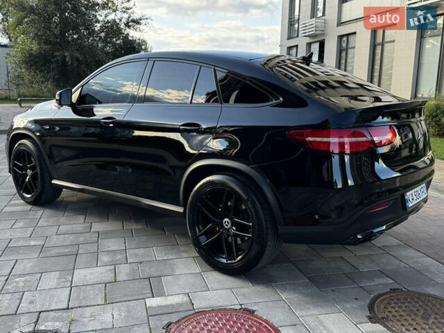 Черный Мерседес GLE-Class Coupe, объемом двигателя 3 л и пробегом 237 тыс. км за 45900 $, фото 9 на Automoto.ua